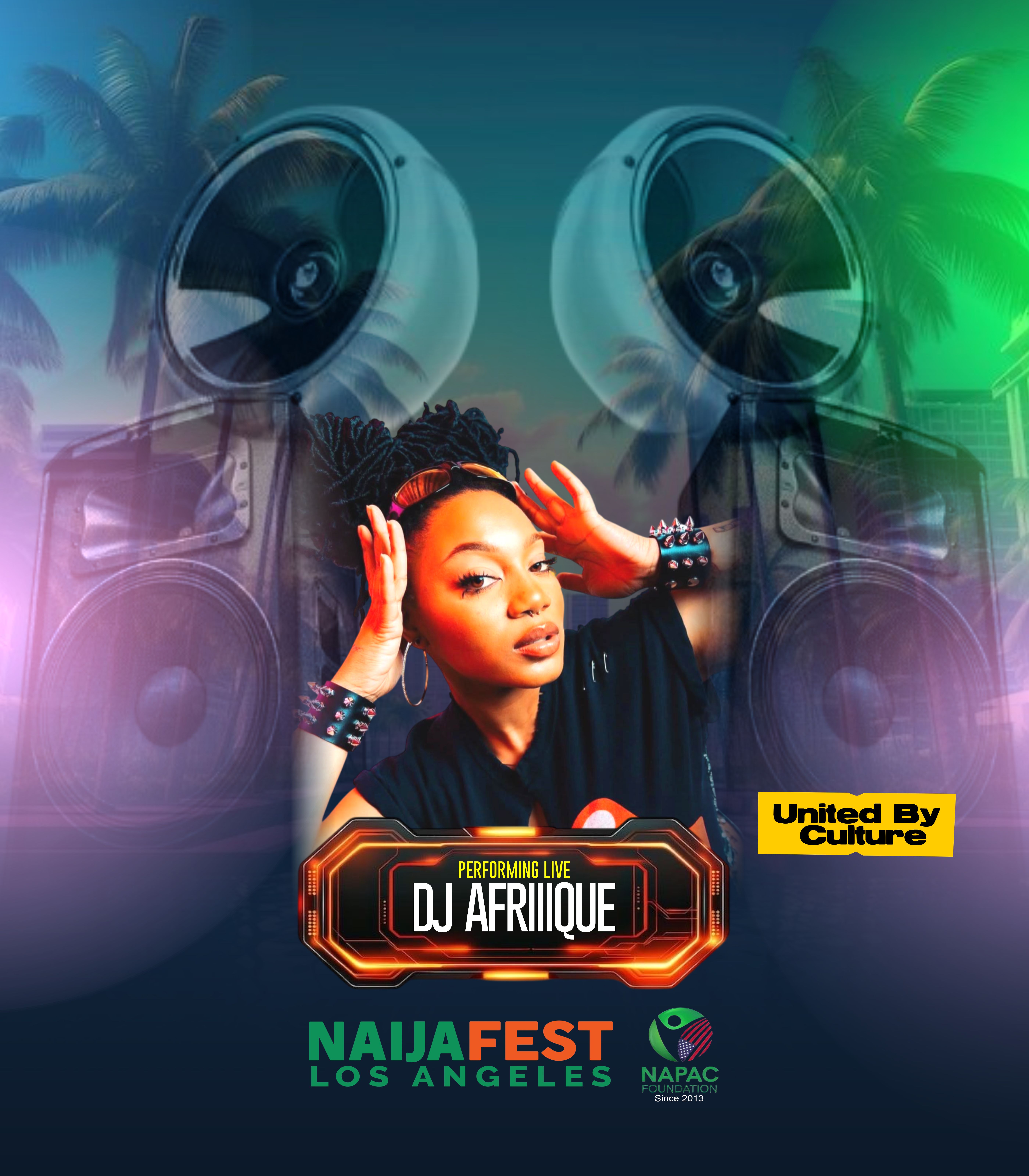 DJ Afriiique poster