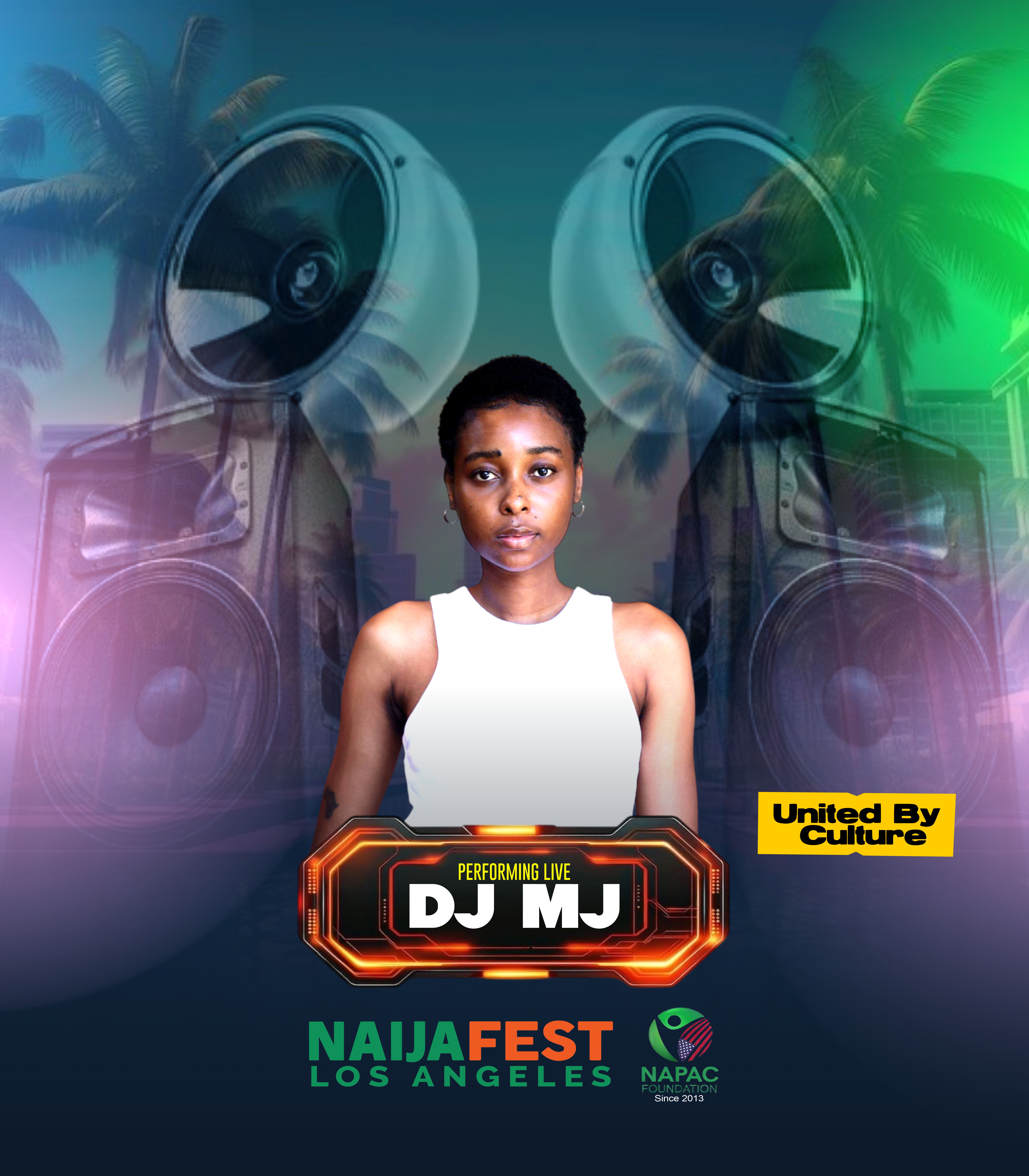 DJ MJ poster