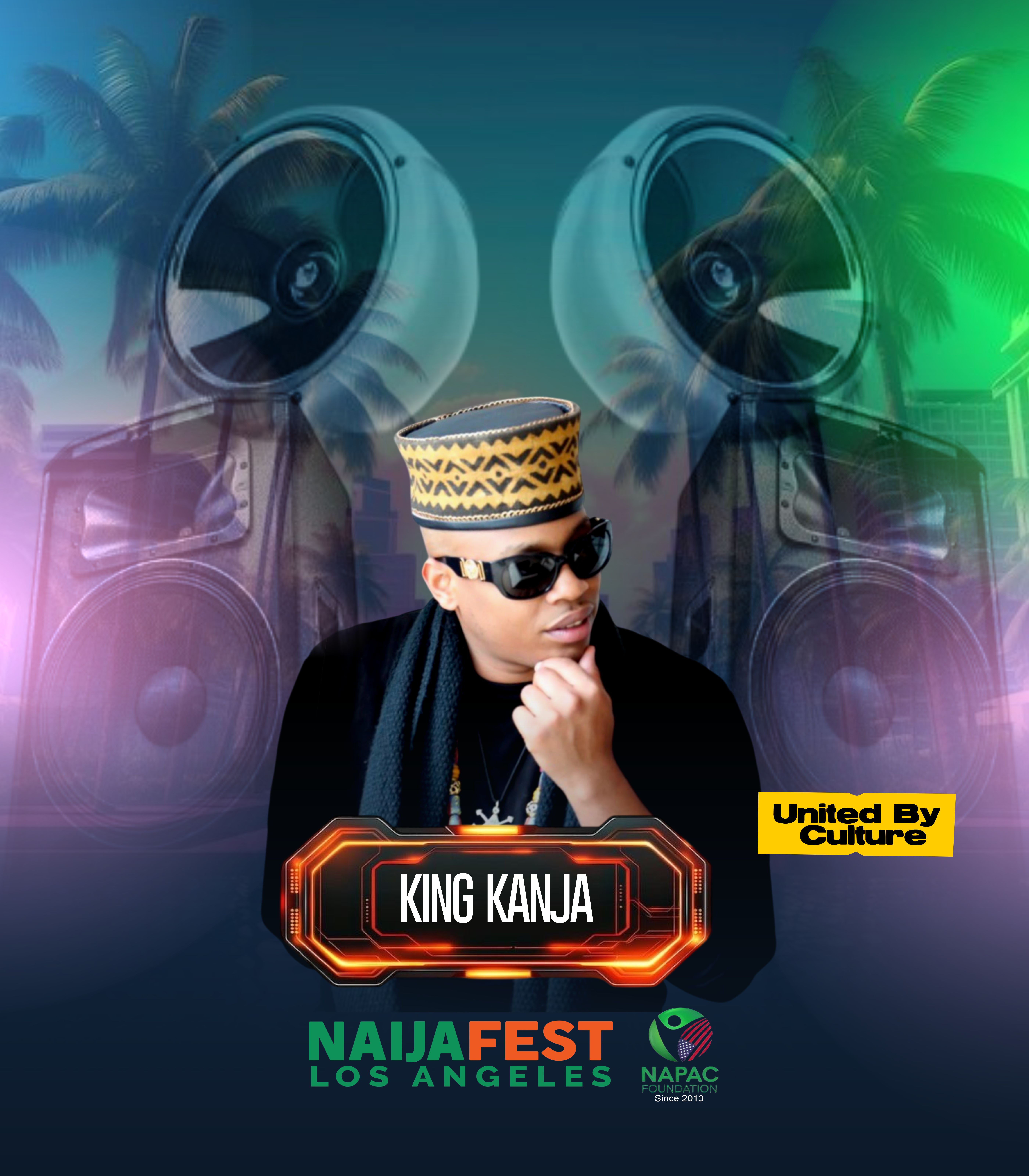 King Kanja headliner poster