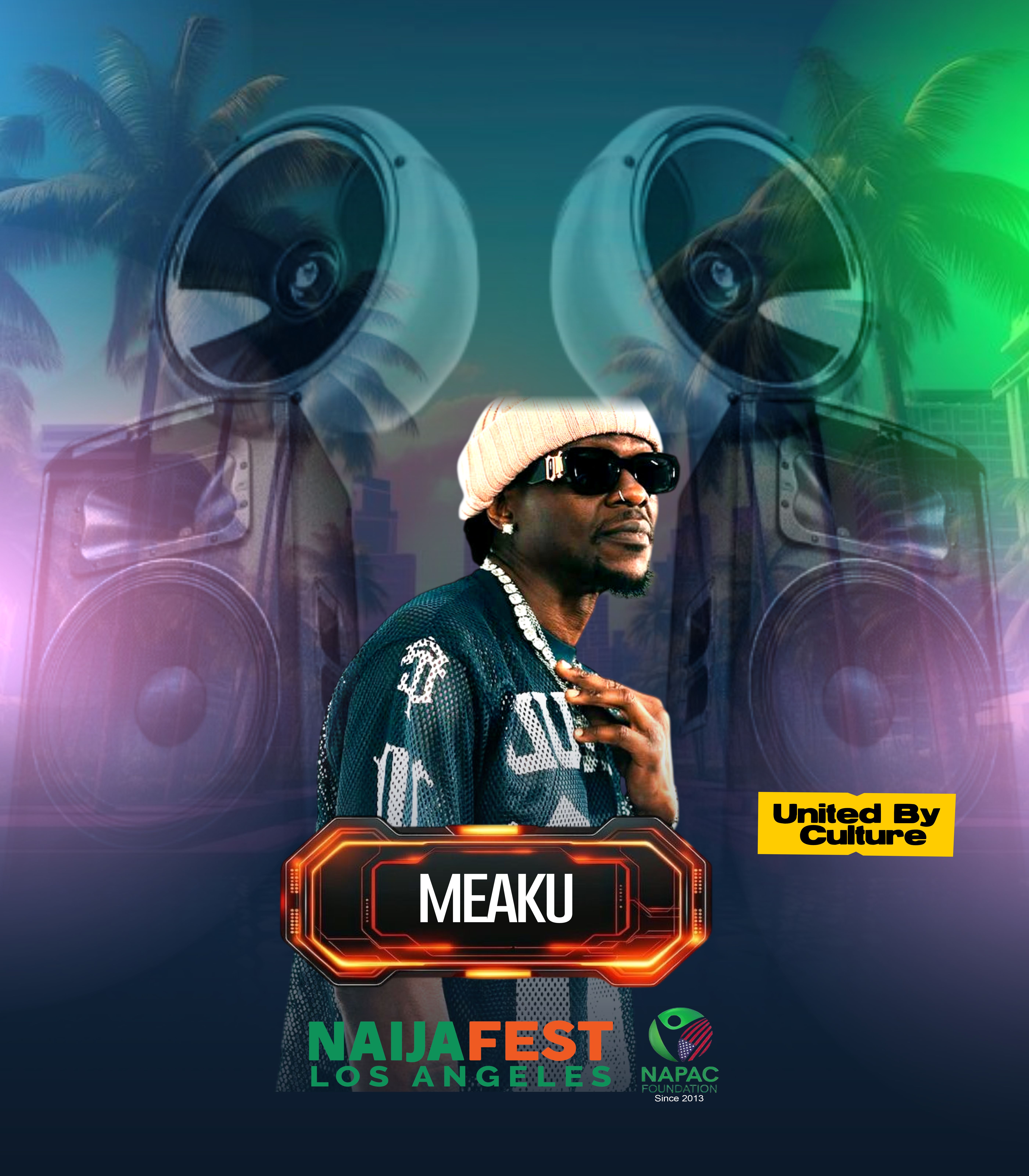 Meaku headliner poster